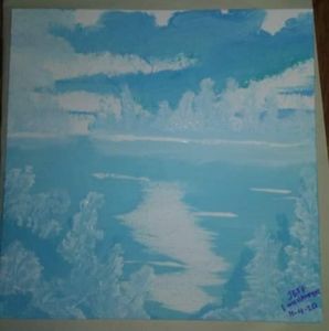 My free hand acrylic paintings